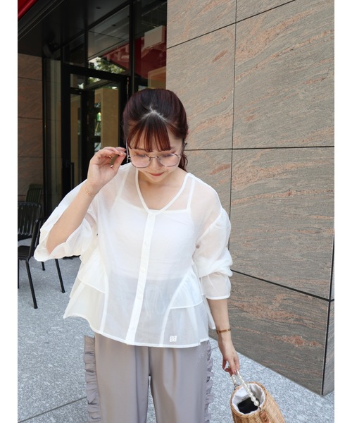 bonne top（シャツ/ブラウス）｜jumelle（ジュメロ）