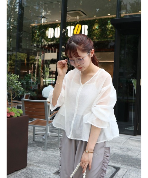 bonne top（シャツ/ブラウス）｜jumelle（ジュメロ）