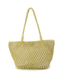 ◆【マチあり】マクラメトートバッグ