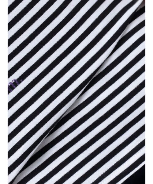 jouetie（ジュエティ）の「チュールレイヤードロックTシャツ（Tシャツ/カットソー・レディース・その他1/ブラック/オフホワイト・MEDIUM）」の15枚目の写真