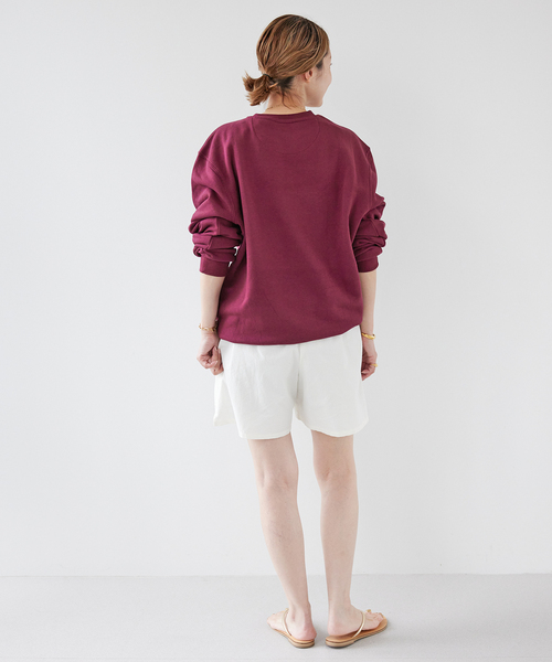 Deuxieme Classe(ドゥーズィエムクラス)の「【PARLEMENTIA/パルモンティア】 EASYSURF スウェット(スウェット・レディース・ボルドー・FREE)」の10枚目の写真