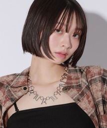 Anui | 【UNISEX】ステンレスモチーフロゴネックレス(ネックレス)