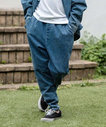 mp12554-11oz Chemical Wash Stretch Denim Pants デニム テーパードパンツ