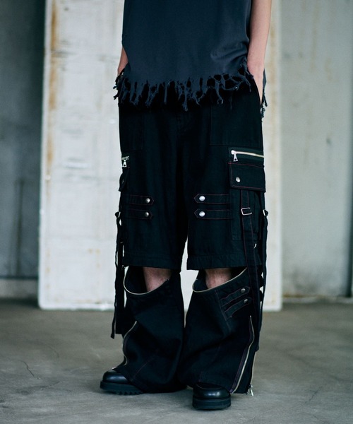 HARE（ハレ）の「【UNDERGROUND MODE】ヘヴィオンス2WAYカーゴパンツ