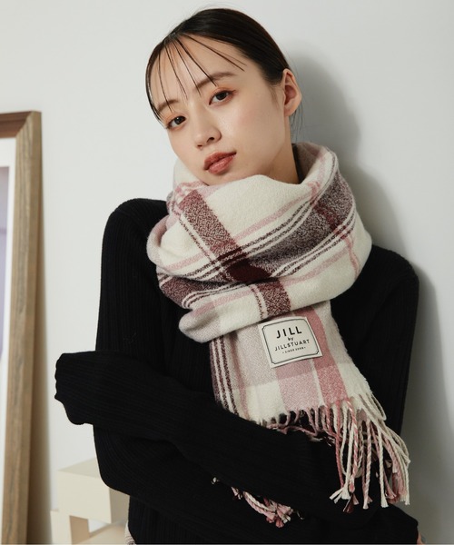 ジルスチュアート JILLSTUART ストール 弱 マフラー ショール