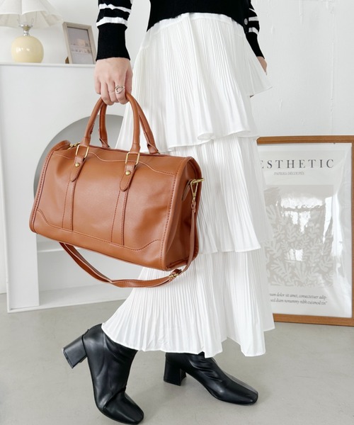 セール】2WAYビッグボストンバッグ（ボストンバッグ）｜CLEA（クレア