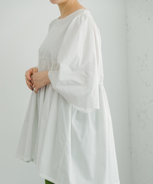 【アイテムズ アーバンリサーチ（レディース）】ボリュームギャザーチュニック ITEMS URBANRESEARCH（アイテムズ アーバンリサーチ）の