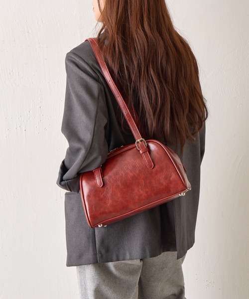 ヴィンテージ合皮ボストンバッグ（ボストンバッグ）｜COLONY 2139