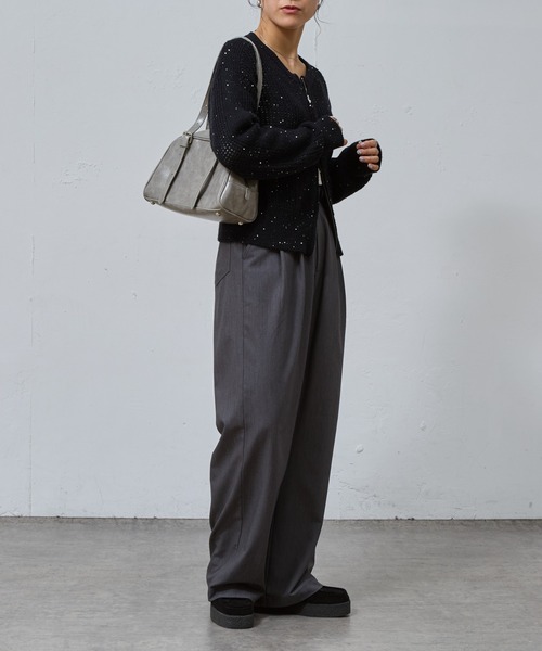 COLONY 2139（コロニートゥーワンスリーナイン）の「ヴィンテージ合皮ボストンバッグ（ボストンバッグ・レディース・レッド/ブラック/グレー/ブラウン・FREE）」の16枚目の写真