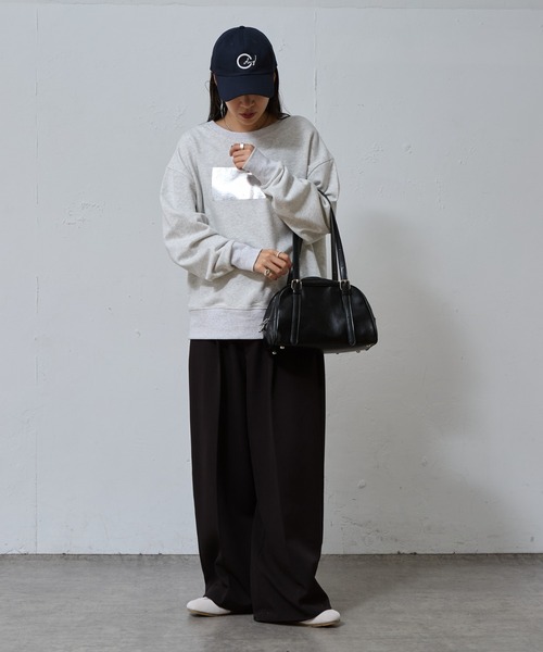 COLONY 2139（コロニートゥーワンスリーナイン）の「ヴィンテージ合皮ボストンバッグ（ボストンバッグ・レディース・レッド/ブラック/グレー/ブラウン・FREE）」の18枚目の写真