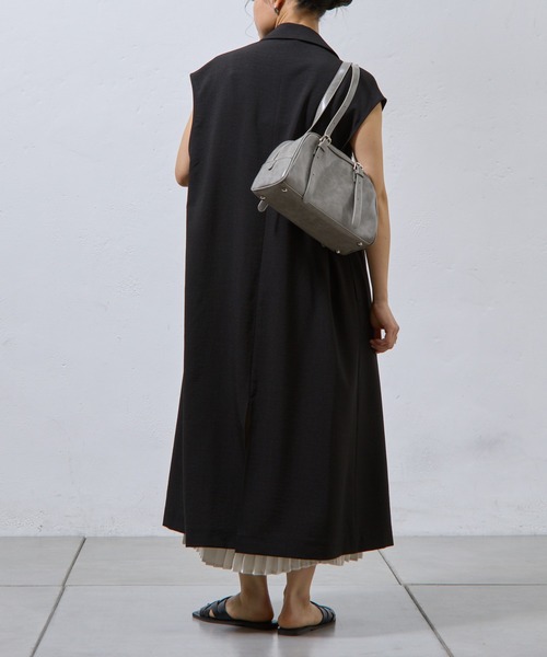 COLONY 2139（コロニートゥーワンスリーナイン）の「ヴィンテージ合皮ボストンバッグ（ボストンバッグ・レディース・レッド/ブラック/グレー/ブラウン・FREE）」の12枚目の写真