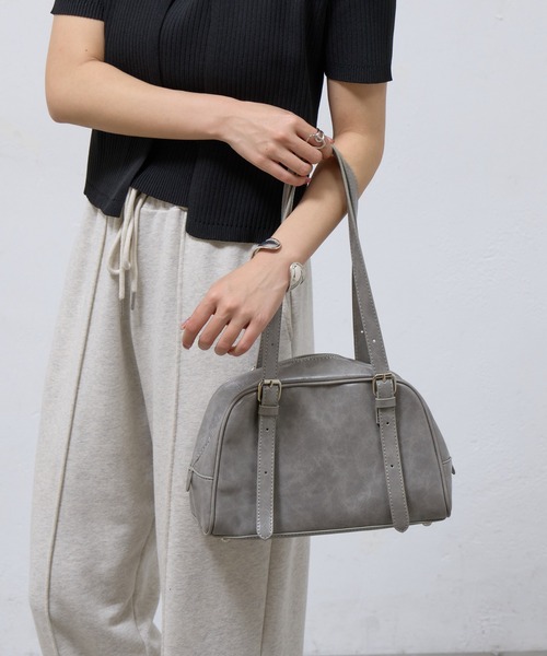 ヴィンテージ合皮ボストンバッグ（ボストンバッグ）｜COLONY 2139