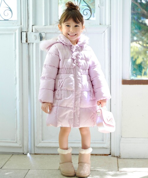 ANY（エニィ）の「リボンエナメル2WAY バッグ（ショルダーバッグ・キッズ・ピンク系/サックスブルー系・F）」の13枚目の写真