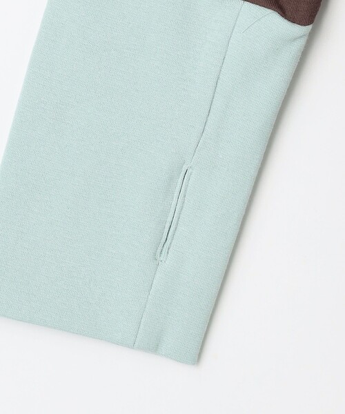 green label relaxing（グリーンレーベルリラクシング）の「TJ 天竺 袖配色 ロングスリーブ / キッズ  140cm-160cm（Tシャツ/カットソー・キッズ・ライラック/ブラック/オフホワイト/ブラウン・140cm/150cm/160cm）」の16枚目の写真