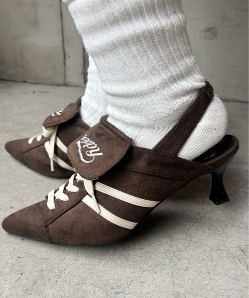 AW新色】【XLサイズ追加】【SLOPPY/スロッピー】スニーカーミュール