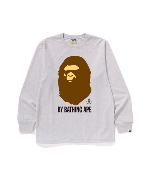 A BATHING APE(アベイシングエイプ)の「BY BATHING APE LS TEE(Tシャツ/カットソー・メンズ・ネイビー/ブラック/ホワイト/ベージュ/イエロー/ブルー/グレー/オリーブ・XX-LARGE/X-LARGE/LARGE/MEDIUM/SMALL/XXX-LARGE)」の4枚目の写真