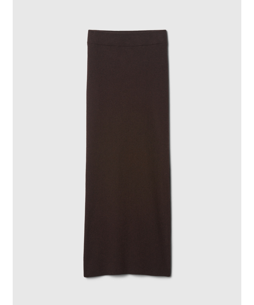 GAP(ギャップ)の「CashSoft カシミヤタッチ リブ マキシニットスカート(スカート・レディース・ブラウン/レッド/ブラック・XS/S/M/L/XL/XXS)」の8枚目の写真