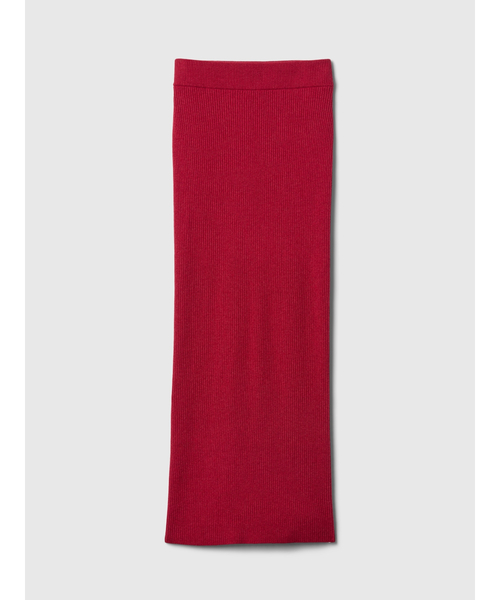 GAP(ギャップ)の「CashSoft カシミヤタッチ リブ マキシニットスカート(スカート・レディース・ブラウン/レッド/ブラック・XS/S/M/L/XL/XXS)」の9枚目の写真