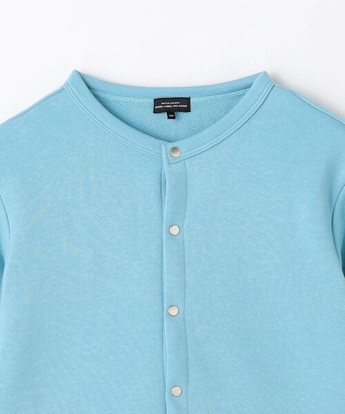 green label relaxing（グリーンレーベルリラクシング）の「TJ 裏毛 カーディガン / キッズ  100cm-130cm（カーディガン/ボレロ・キッズ・ナチュラル/ブラック/ライトブルー・100cm/110cm/120cm/130cm）」の13枚目の写真