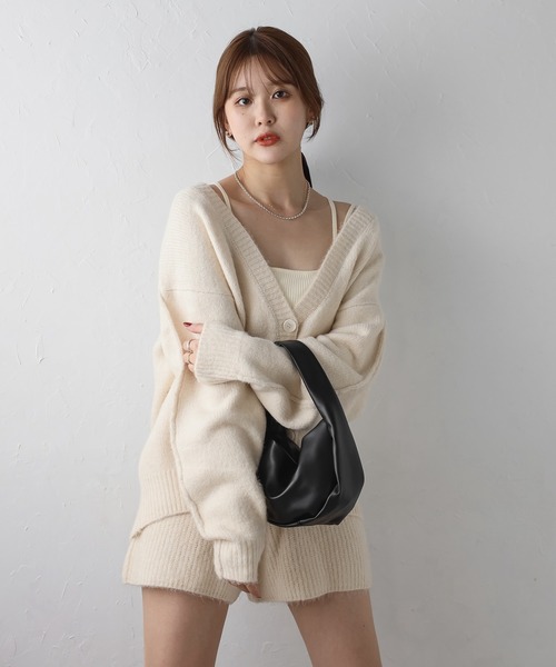 model：H165 着用サイズ：FREE