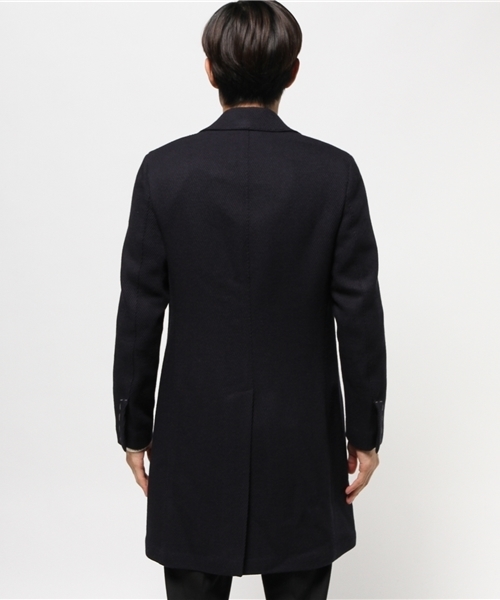 新品同様LARDINI チェスターコート　スポルヴェリーノ　48 LARDINI (ラルディーニ) Cashmere Spolverino Chester coat (カシミヤ