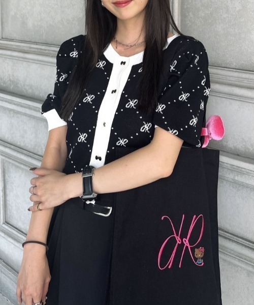rienda ハローキティトートバッグHELLO KITTY TOTE BAG rienda ハローキティトートバッグHELLO KITTY TOTE BAG