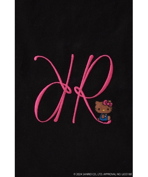 rienda（リエンダ）の「ハローキティトートバッグ HELLO KITTY TOTE BAG（トートバッグ・レディース・ブラック/アイボリー・FREE）」の5枚目の写真