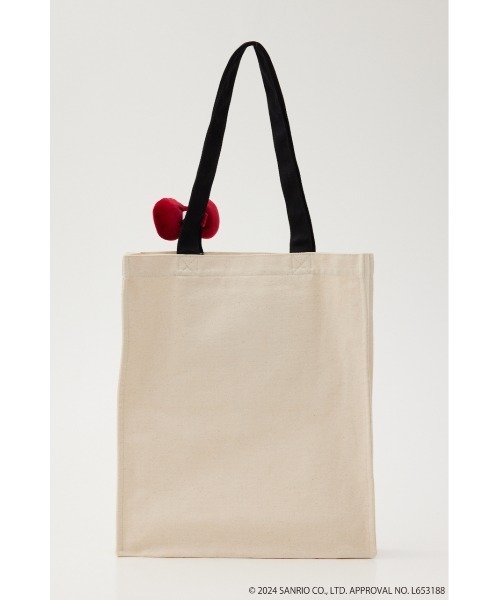 rienda（リエンダ）の「ハローキティトートバッグ HELLO KITTY TOTE BAG（トートバッグ・レディース・ブラック/アイボリー・FREE）」の9枚目の写真