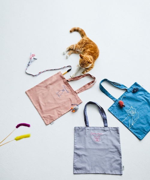 studio CLIP（スタディオクリップ）の「【Orneko BY CLIP】刺繍トート