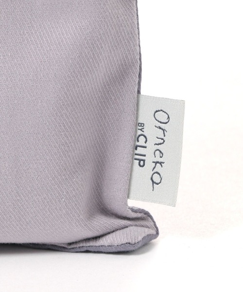 studio CLIP（スタディオクリップ）の「【Orneko BY CLIP】刺繍トートバッグ（エコバッグ/サブバッグ・レディース・グレー/ネイビー/ベージュ/ピンク/スモーク/レッド・FREE）」の21枚目の写真