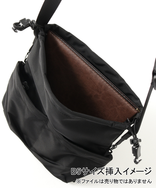 JOURNAL STANDARD(ジャーナルスタンダード)の「SEALSON / シールソン 2-WAY CROSSBODY BAG(ショルダーバッグ・メンズ・ブラック・FREE)」の11枚目の写真