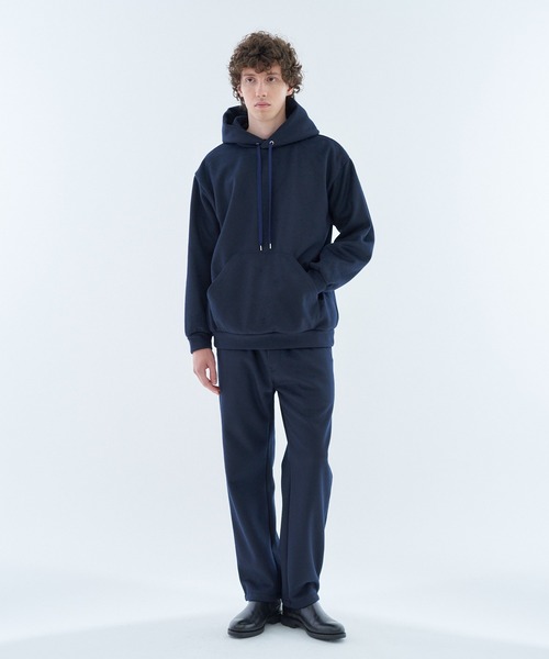 ESTNATION(エストネーション)の「ESTNATION / ブラッシュドダブルフェイスパーカー(パーカー・メンズ・イエロー/ネイビー/グレー・MEDIUM/LARGE)」の9枚目の写真