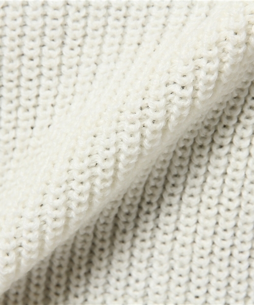 CIAOPANIC(チャオパニック)の「【Ciaopanic】 タートルネックKNITベスト(ニット/セーター・レディース・グレー/ネイビー/カーキ/オフホワイト・FREE)」の8枚目の写真