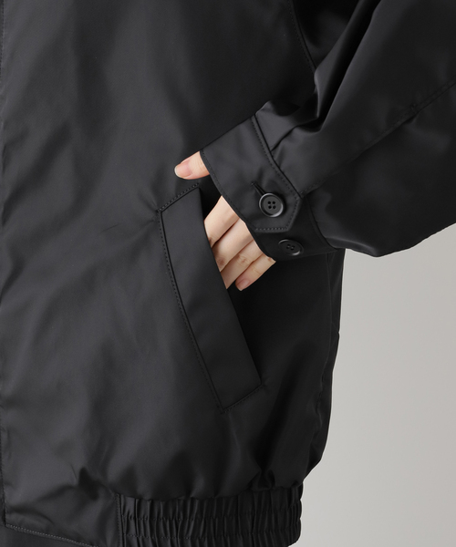 EDIT. FOR LULU(エディットフォールル)の「ナイロンツイル ステンカラーブルゾン(ブルゾン・レディース・ブラック・FREE)」の3枚目の写真