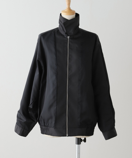 EDIT. FOR LULU(エディットフォールル)の「ナイロンツイル ステンカラーブルゾン(ブルゾン・レディース・ブラック・FREE)」の6枚目の写真
