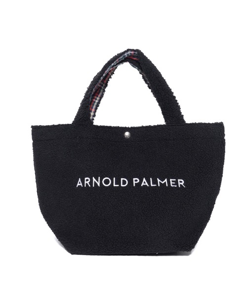 Arnold Palmer(アーノルドパーマー)の「ボア シェア ランチトート(トートバッグ・レディース・ネイビー/ベージュ/ブラック・F)」の4枚目の写真