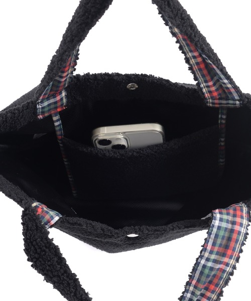 Arnold Palmer(アーノルドパーマー)の「ボア シェア ランチトート(トートバッグ・レディース・ネイビー/ベージュ/ブラック・F)」の16枚目の写真