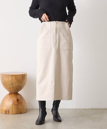 ミニ千鳥柄スカート