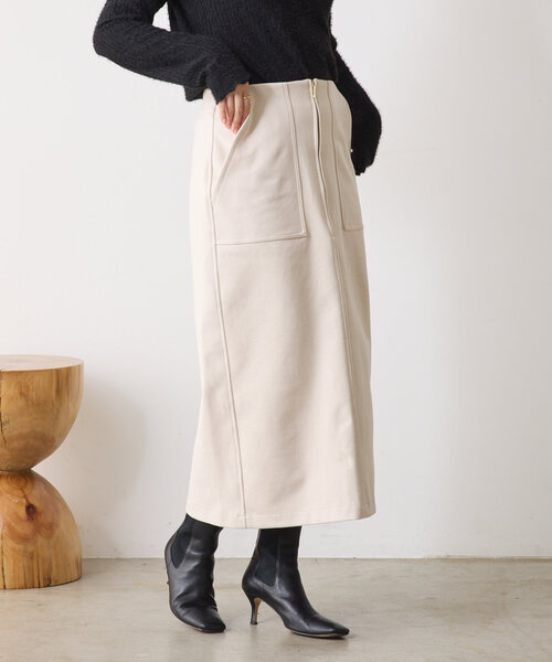 Jena espace merveilleux（ジェナ　エスパスメルヴェイユ）の「ミニ千鳥柄スカート（スカート・レディース・チャコールグレー/アイボリー・FREE）」の10枚目の写真