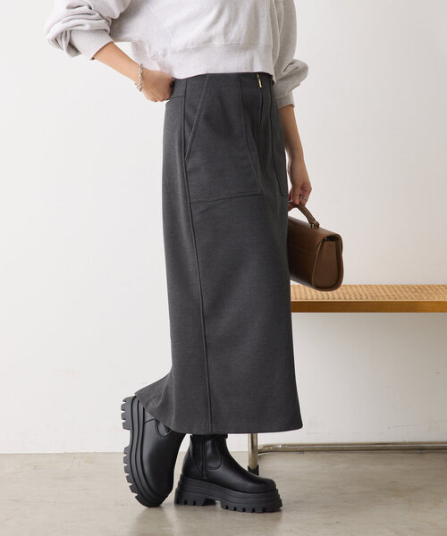 Jena espace merveilleux（ジェナ　エスパスメルヴェイユ）の「ミニ千鳥柄スカート（スカート・レディース・チャコールグレー/アイボリー・FREE）」の19枚目の写真