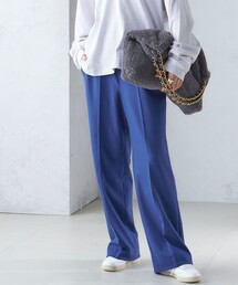 SHIPS | 〈手洗い可能〉両面起毛 セミフレア パンツ(その他パンツ)