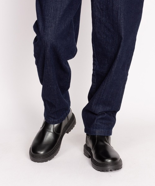 SVEC（シュベック）の「チャンキーソール サイドゴアブーツ（ブーツ・メンズ・ブラック・44/43/42/41/40/39）」の6枚目の写真