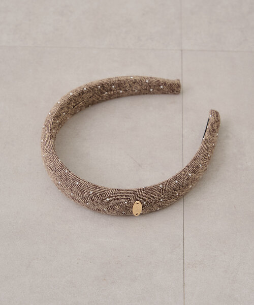 ツイードビジューカチューシャ（カチューシャ）｜Chico（チコ）の