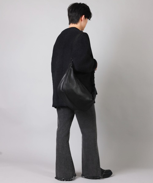 SPINNS（スピンズ）の「大人カジュアル＆モード/ふわふわシャギーニットカーディガン（カーディガン/ボレロ・メンズ・チャコール/ブラウン/ブラック/ブルー/グレー・ONESIZE）」の22枚目の写真