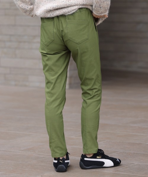 Bou Jeloud（ブージュルード）の「【36-42サイズ展開あり】裏起毛HAKIYASE（その他パンツ・レディース・カーキ/ブラック/インディゴブルー/オフホワイト・36/38/40/42）」の13枚目の写真