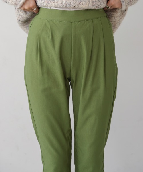 Bou Jeloud（ブージュルード）の「【36-42サイズ展開あり】裏起毛HAKIYASE（その他パンツ・レディース・カーキ/ブラック/インディゴブルー/オフホワイト・36/38/40/42）」の16枚目の写真