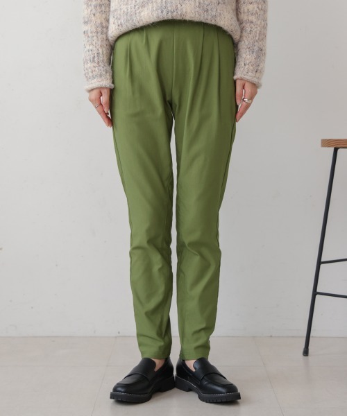 Bou Jeloud（ブージュルード）の「【36-42サイズ展開あり】裏起毛HAKIYASE（その他パンツ・レディース・カーキ/ブラック/インディゴブルー/オフホワイト・36/38/40/42）」の17枚目の写真