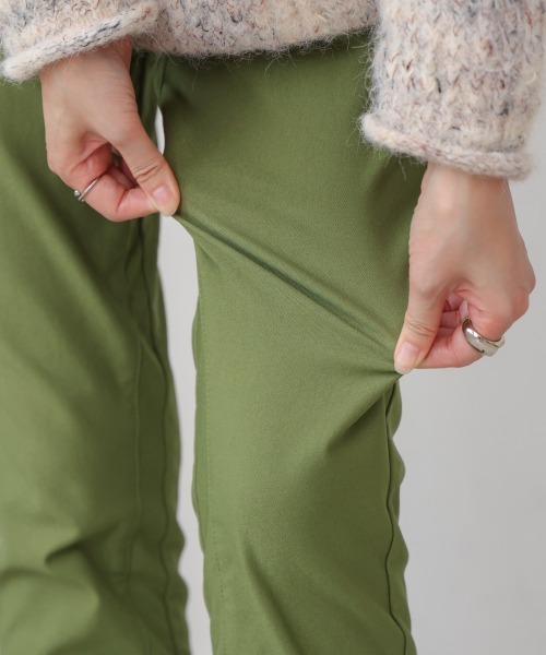 Bou Jeloud（ブージュルード）の「【36-42サイズ展開あり】裏起毛HAKIYASE（その他パンツ・レディース・カーキ/ブラック/インディゴブルー/オフホワイト・36/38/40/42）」の19枚目の写真