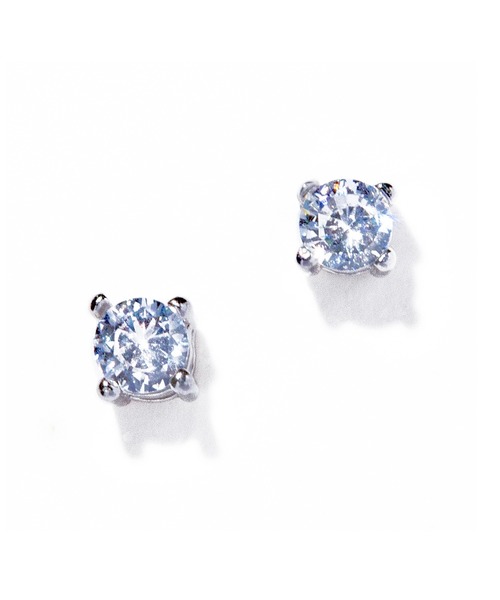 les bonbon(ルボンボン)の「【les bon bon】princess stud pierce S BOB597(ピアス(両耳用)・レディース・シルバー・S)」の2枚目の写真