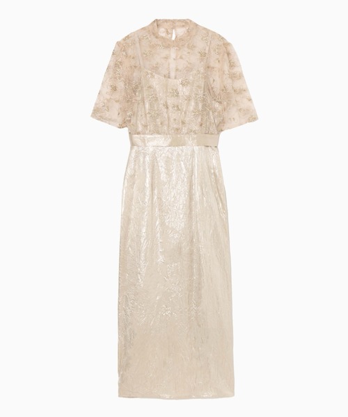 エンブロイダリーレースブラウスセットドレス（ドレス）｜kaene